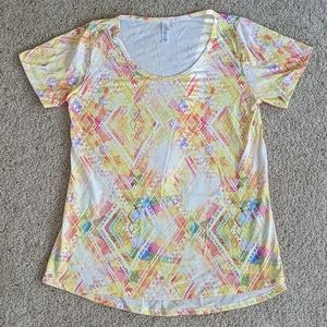 Lularoe classic T - cute mutli colored for spring